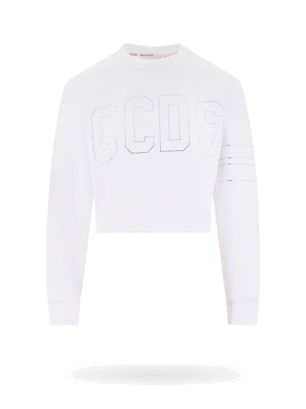 Photo: Gcds Sweatshirt White   Womens