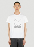 Number Print T-Shirt in White