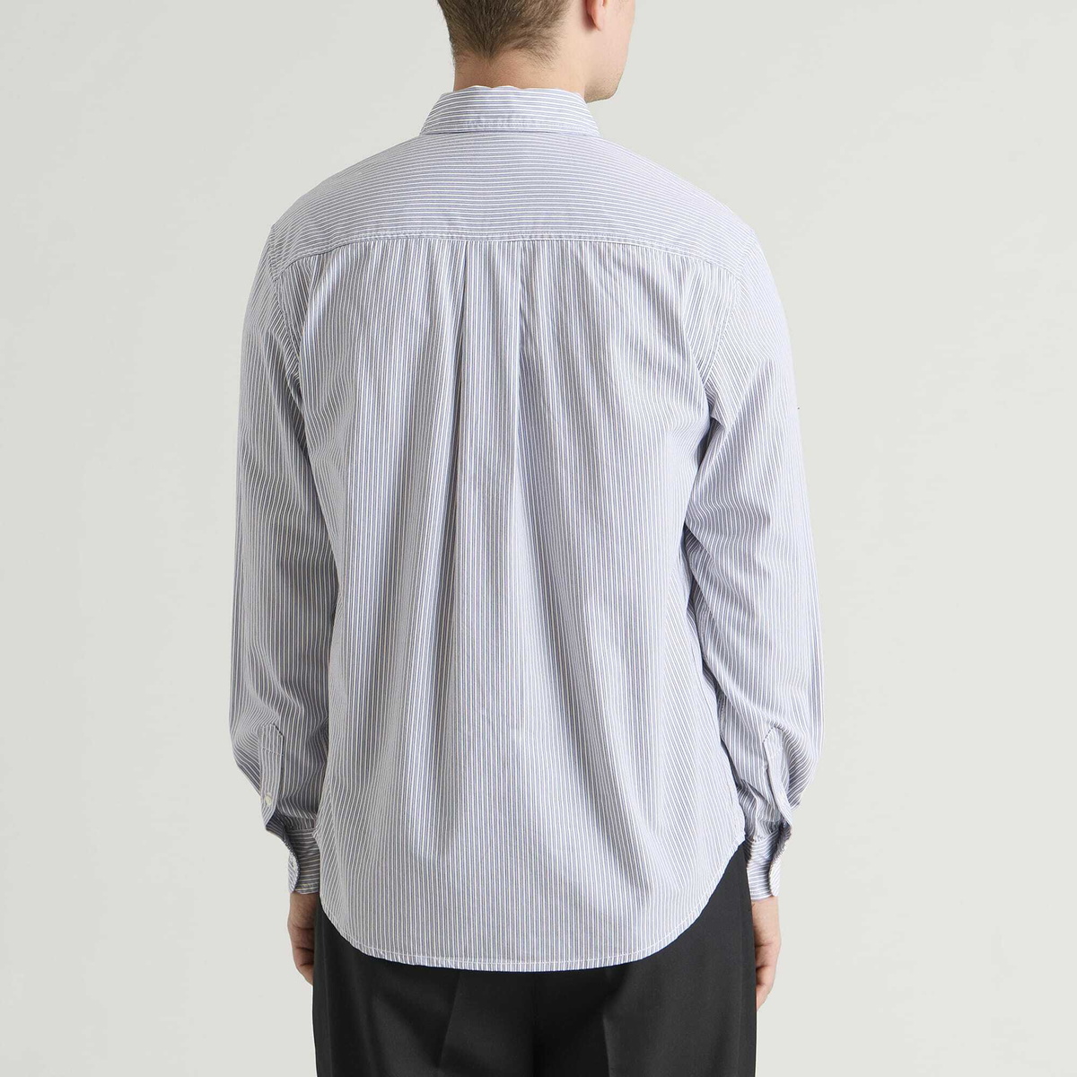 Larriet Men's Grant Shirt in Sky Stripe