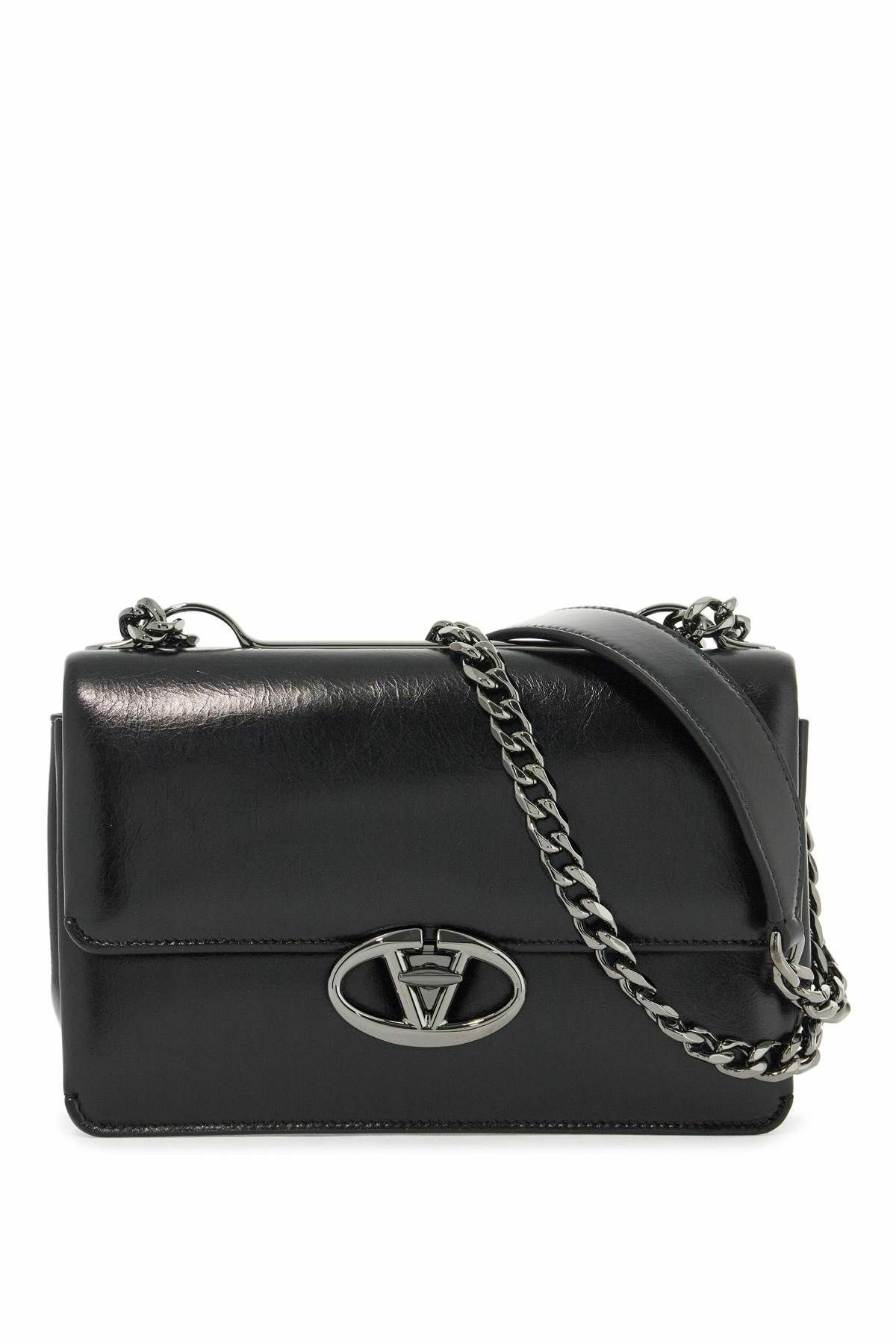 ショルダーバッグ・ポシェット VALENTINO GARAVANI VLOGO LOCKER SHOULDER BAG * VALENTINO GARAVANI vlogo locker shoulder bag Black Valentino