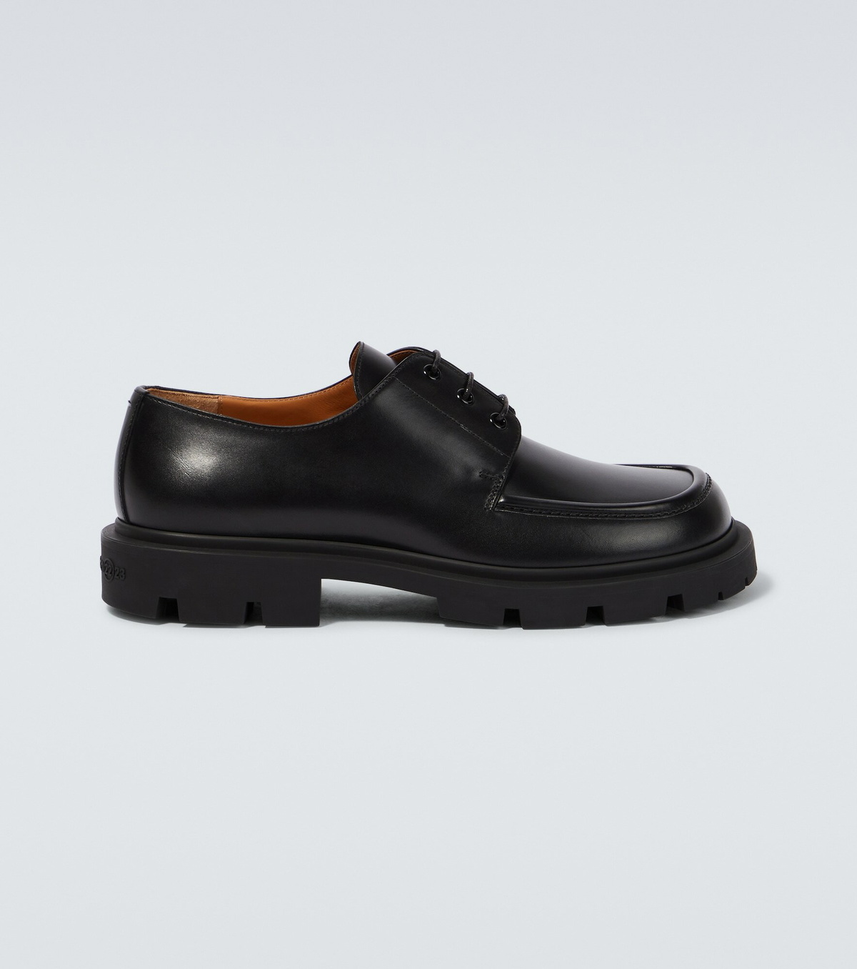 Maison Margiela - Ivy derby leather shoes