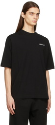 Off-White Black Caravaggio Crowning Skate T-Shirt