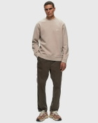 Woolrich Garment Dyed Crewneck Beige Sweatshirts