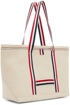 Thom Browne Off-White Small Tool Tote