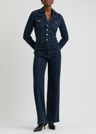 Paige Sasha Denim Jumpsuit Indigo
