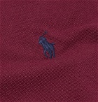Polo Ralph Lauren - Slim-Fit Cotton-Piqué Polo Shirt - Burgundy