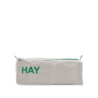 HAY Candy Mono Wash Bag - Box Set of 3 in Grey 