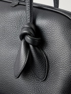 Jacquemus - Le Turismo Full-Grain Leather Messenger Bag - Black