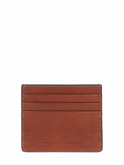 BRUNELLO CUCINELLI - Leather Logo Card Holder