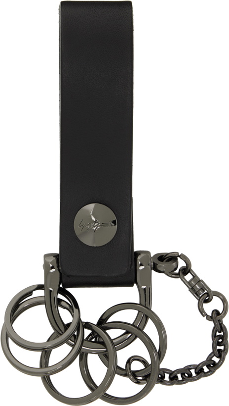 Photo: YOHJI YAMAMOTO Gunmetal Key Ring Keychain