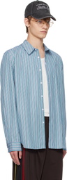 Martine Rose Blue & Orange Classic Shirt
