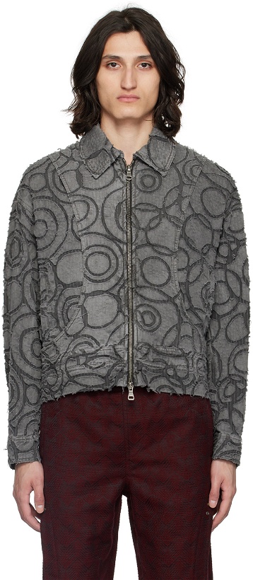 Photo: Andersson Bell Gray Burn Out Jacket