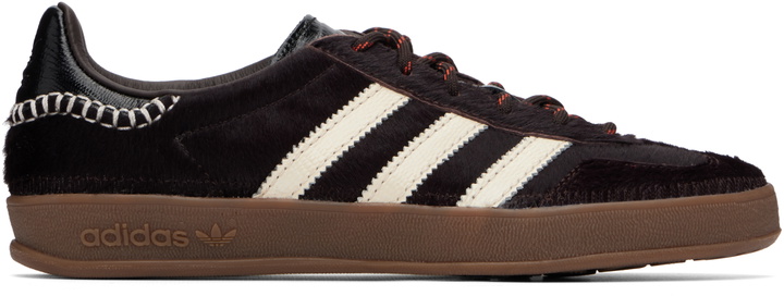 Photo: Wales Bonner Black adidas Originals Edition Gazelle Pony Sneakers