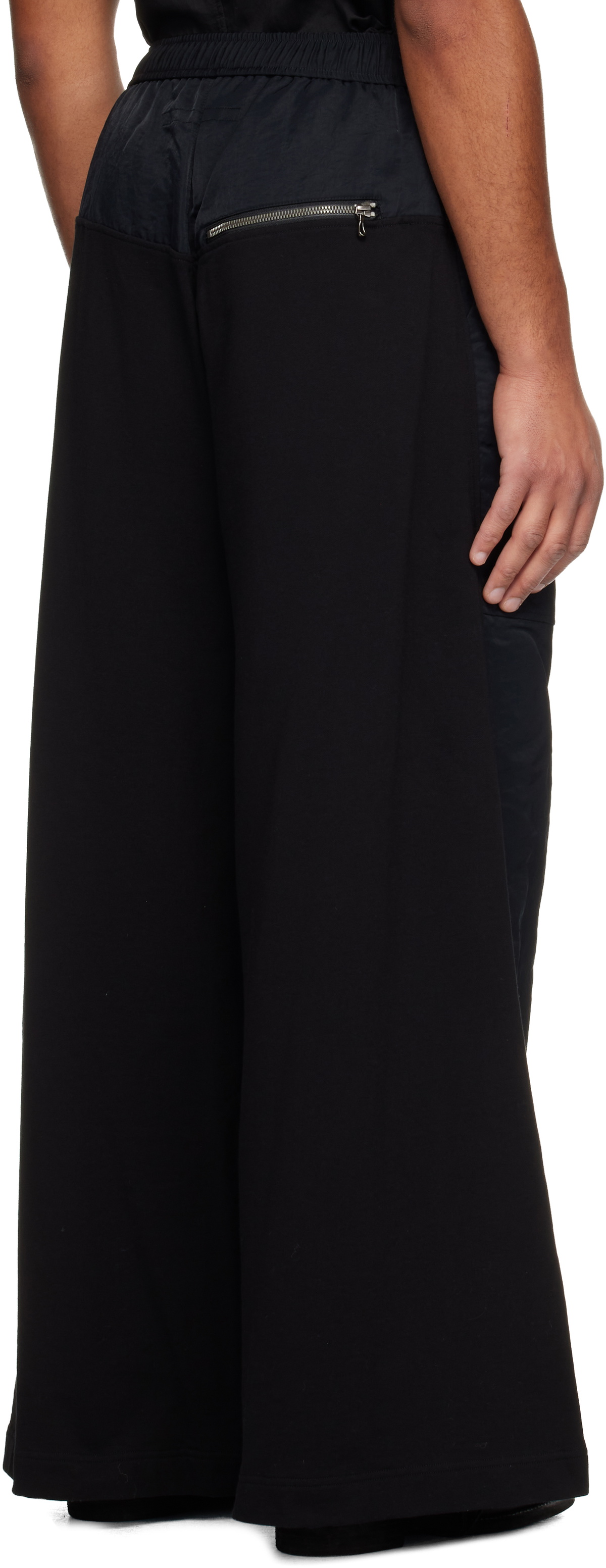 Julius Black Outpost Wide Sweatpants