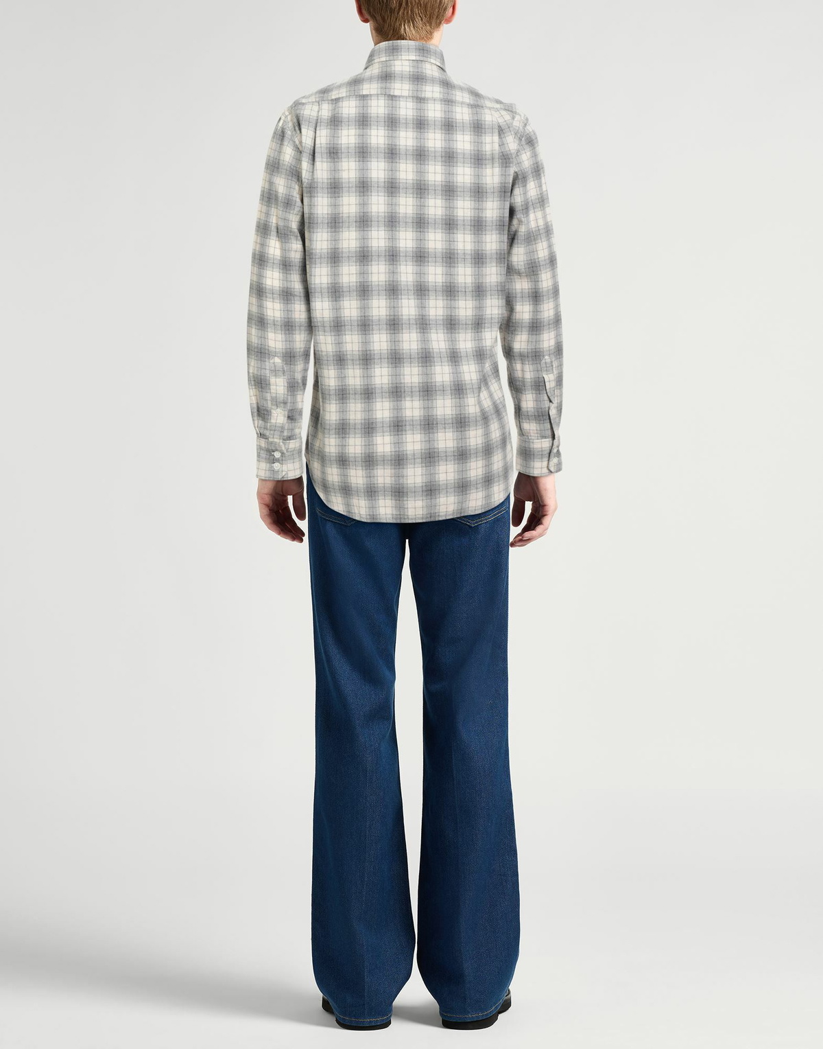 Hartford Mens Shirt Light in Grey