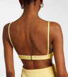 Rabanne Cutout layered ruffled minidress