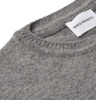 Norse Projects - Sigfred Brushed-Wool Sweater - Men - Gray