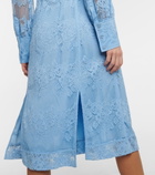 Ganni - Lace shirt dress