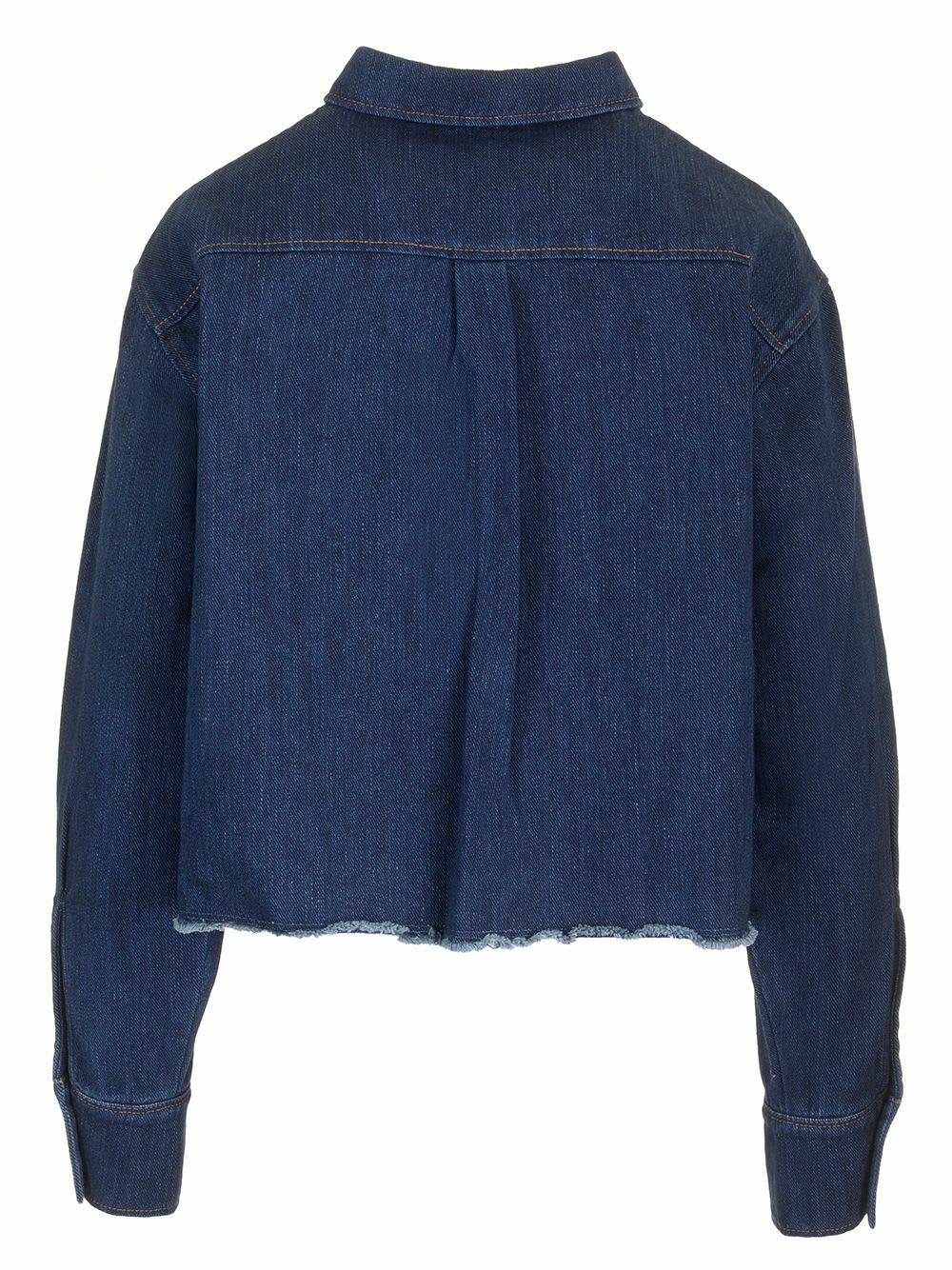 Forte_Forte Denim Cropped Shirt Forte Forte