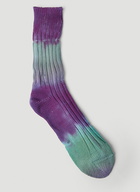 Stain Shade x Decka Socks - Tie Dye Socks in Green