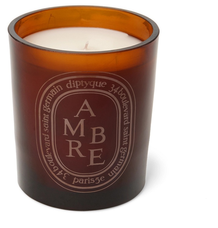 Photo: Diptyque - Brown Amber Scented Candle, 300g - Red