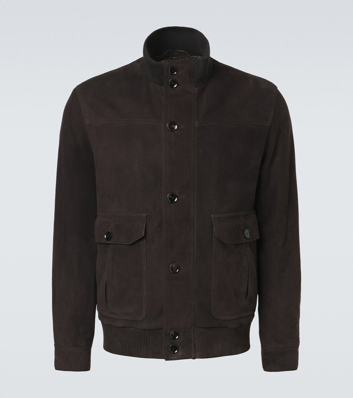 Brioni Suede bomber jacket