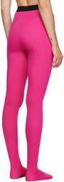 TOM FORD Pink Jacquard Leggings