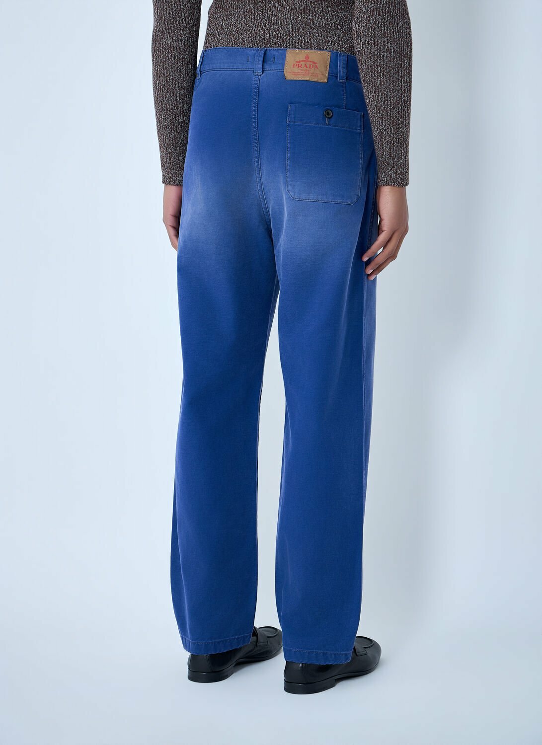 Prada Cotton Twill Pants