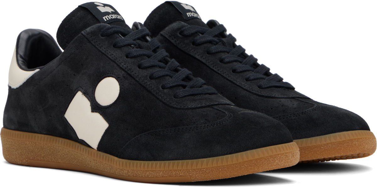 Isabel Marant Black & Off-White Bryce Sneakers