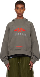 NAMESAKE Gray Chester Pullover Hoodie