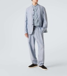 Giorgio Armani Silk and cotton polo shirt