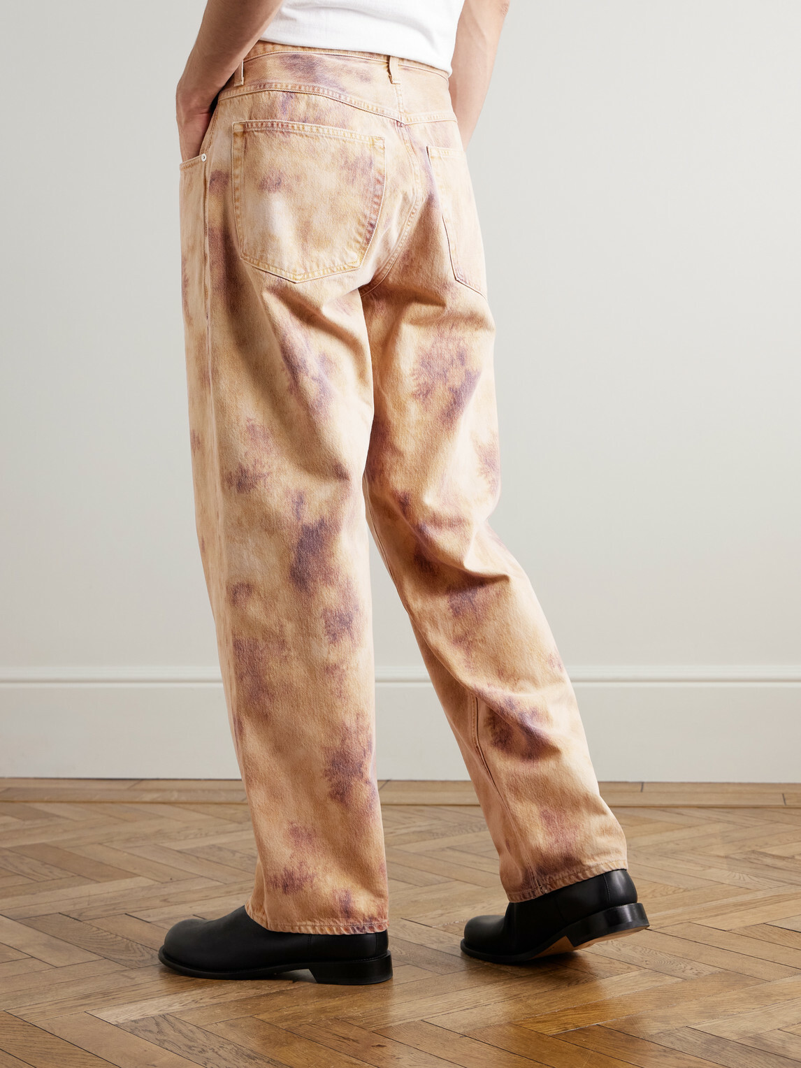 AGOLDE - Fusion Wide-Leg Jeans - Neutrals
