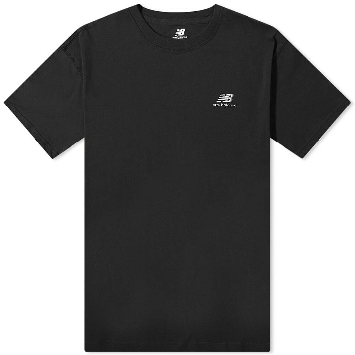 Photo: New Balance Uni-ssentials T-Shirt in Black