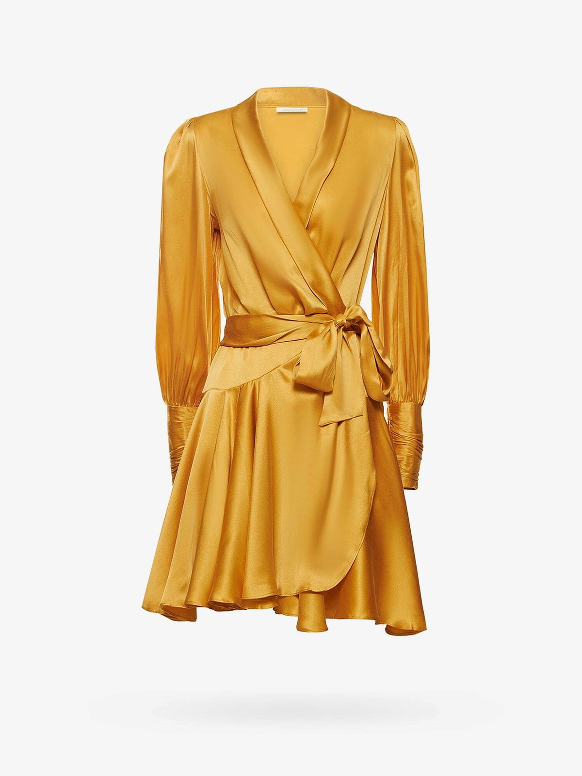 Zimmermann Dress Gold Womens Zimmermann