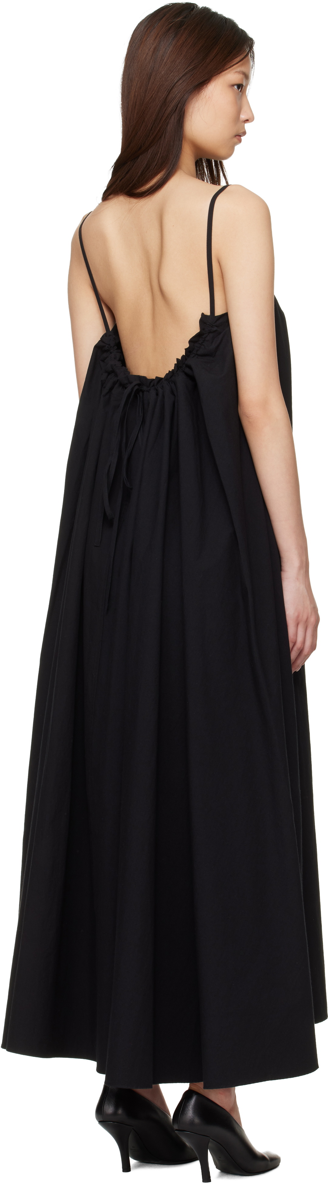 Studio Nicholson Black Achille Maxi Dress