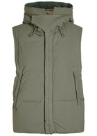 Ten C Boreal Padded Hooded Shell Gilet Grey
