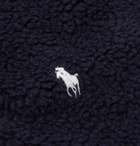 Polo Ralph Lauren - Stripe-Trimmed Fleece Jacket - Men - Navy