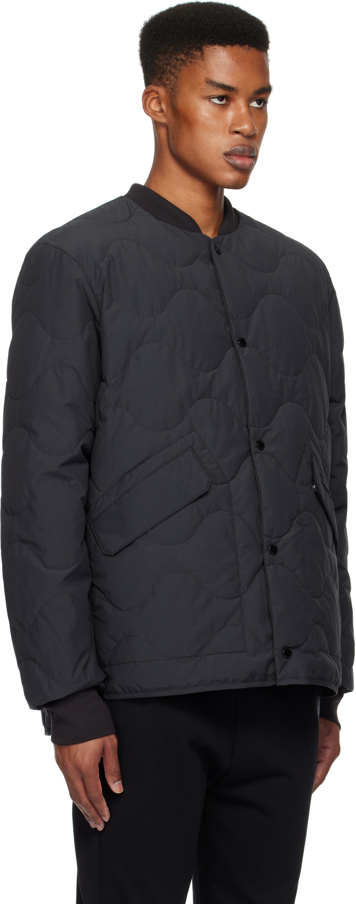 Canada Goose Black Boswell Reversible Down Jacket Canada Goose