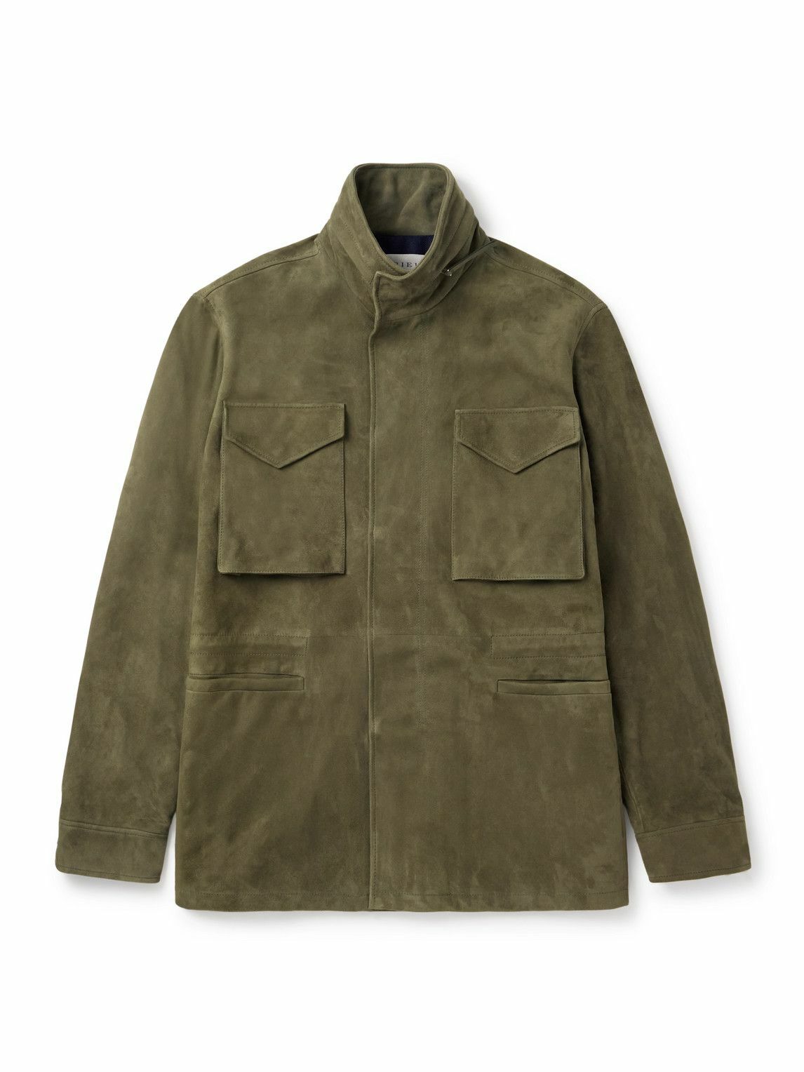 Gabriela Hearst - Darwin M64 Oversized Suede Jacket - Green