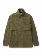 Gabriela Hearst - Darwin M64 Oversized Suede Jacket - Green