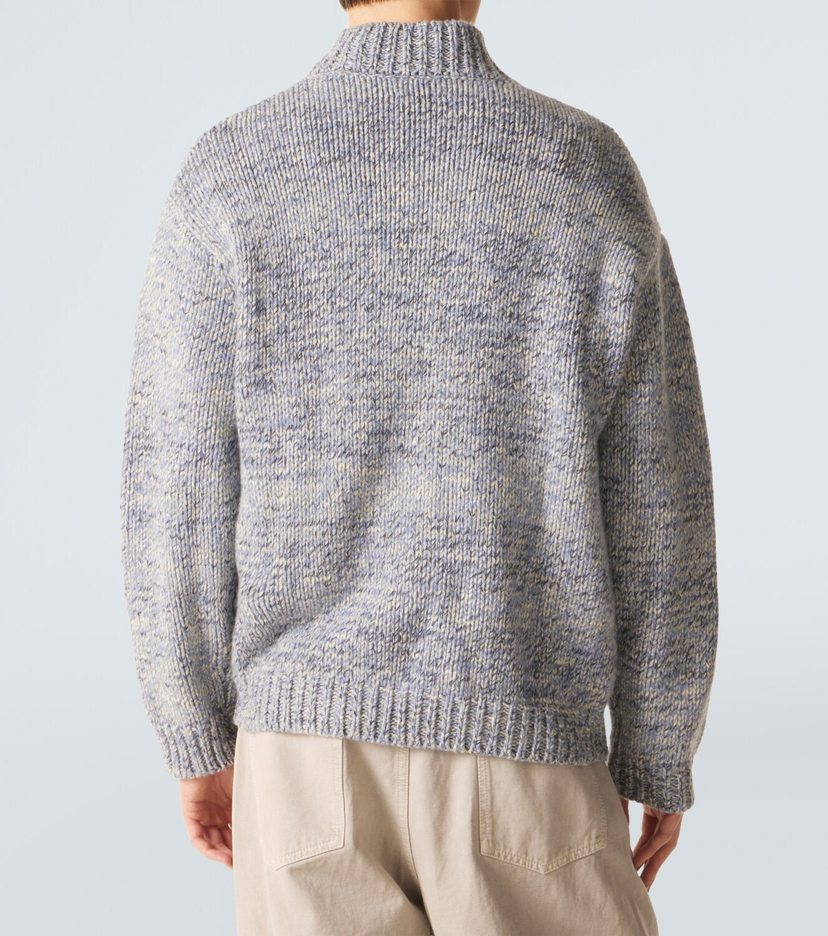 Le Kasha Lamdu cashmere zip-up cardigan
