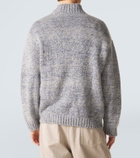 Le Kasha Lamdu cashmere zip-up cardigan