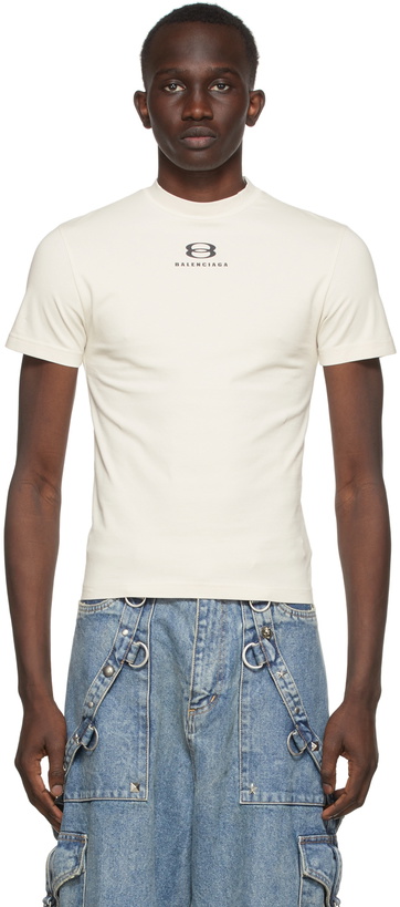 Photo: Balenciaga Off-White Unity Stretch T-Shirt