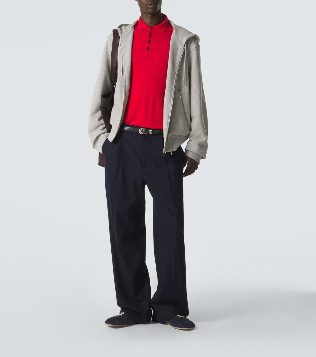 Dries Van Noten Cotton zip-up hoodie