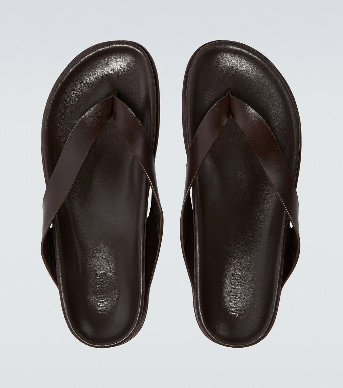 Jacquemus Tatanes leather thong sandals