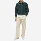 ICECREAM Men's Velour Track Top in Green