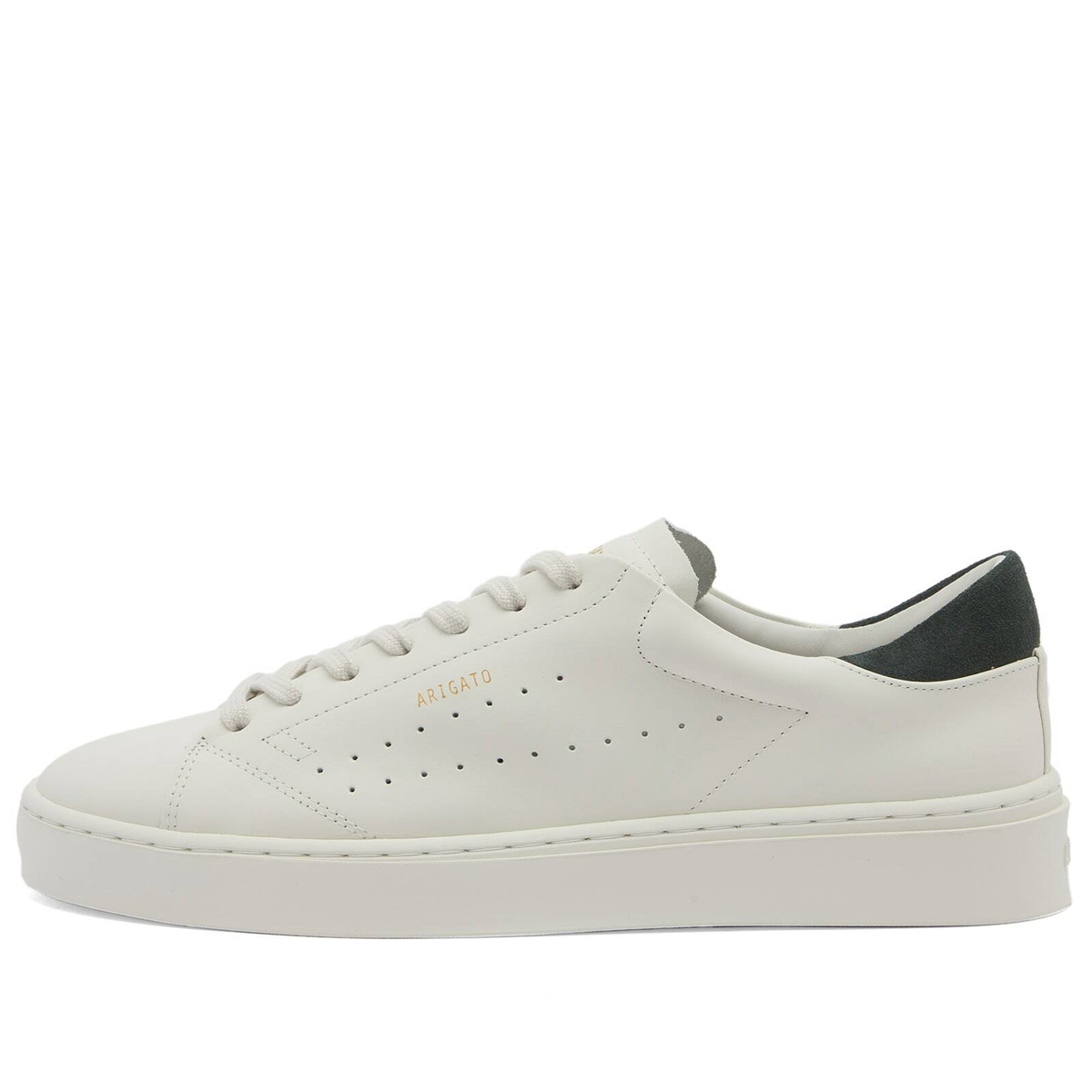 Axel Arigato Men's Court Sneaker in Off White/Blue Axel Arigato