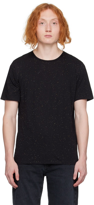Photo: rag & bone Black Speckled T-Shirt