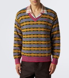 Bode Bracken Fair Isle cotton sweater