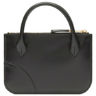 Comme des Garçons Wallet SA8100HA Handles Wallet in Black 